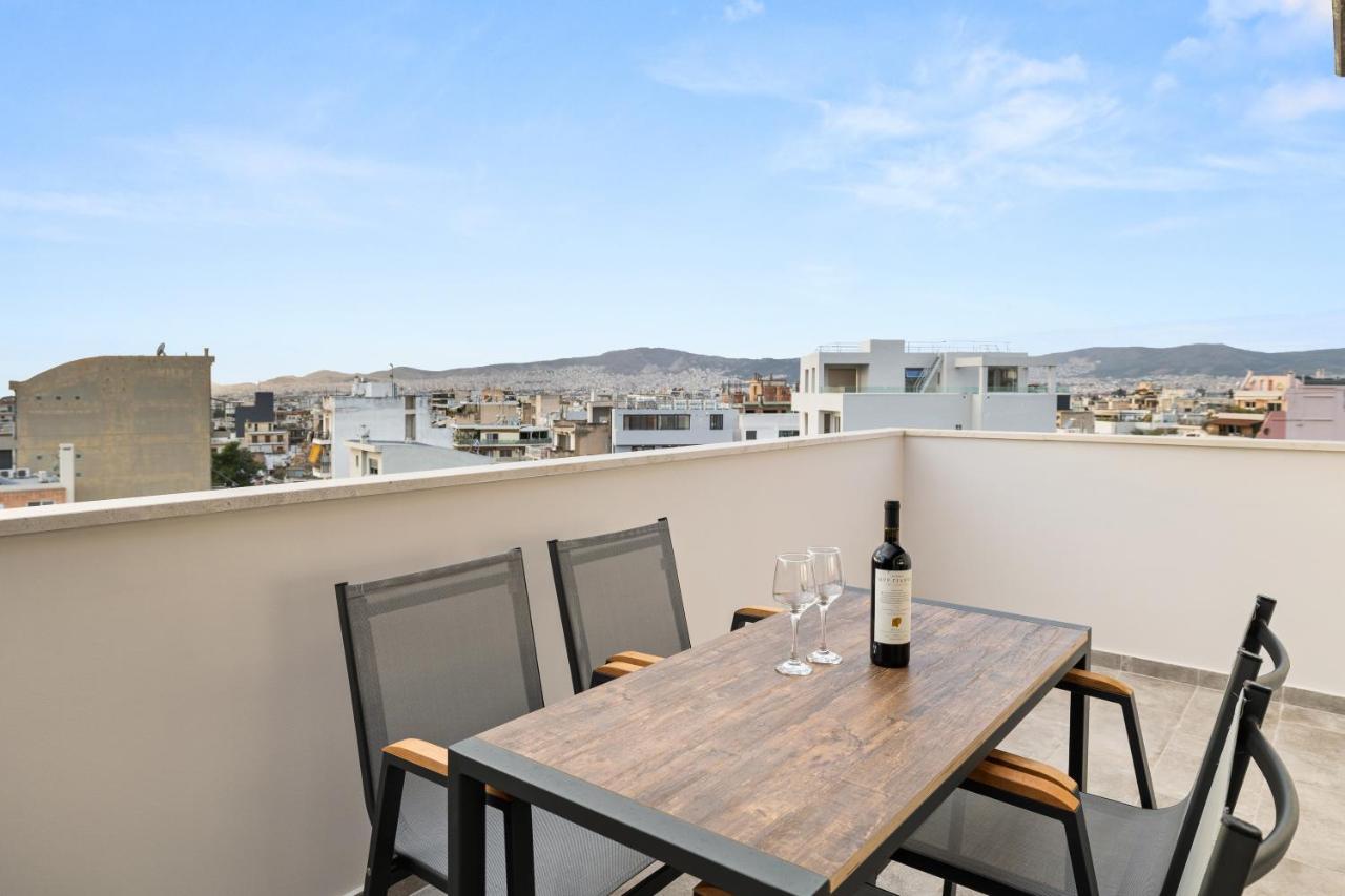 Apartamento Athenian View Loft Exterior foto